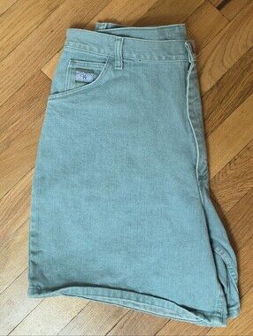 Wrangler Teal Denim Shorts